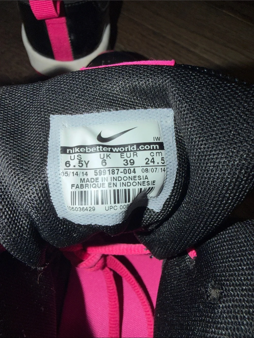 N/A sneakers size